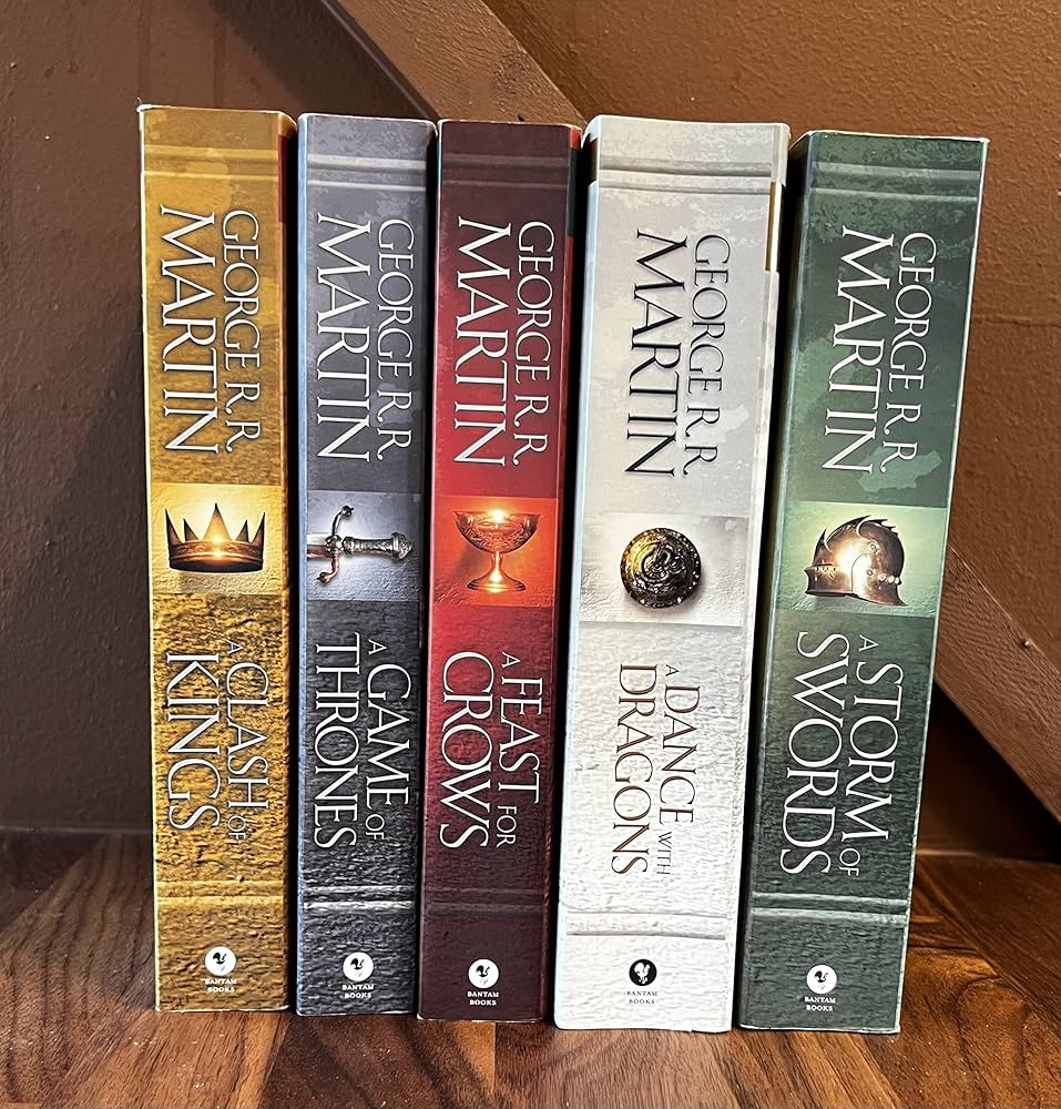 Amazon.com: Game of Thrones Song of Ice and Fire 5 Book SET