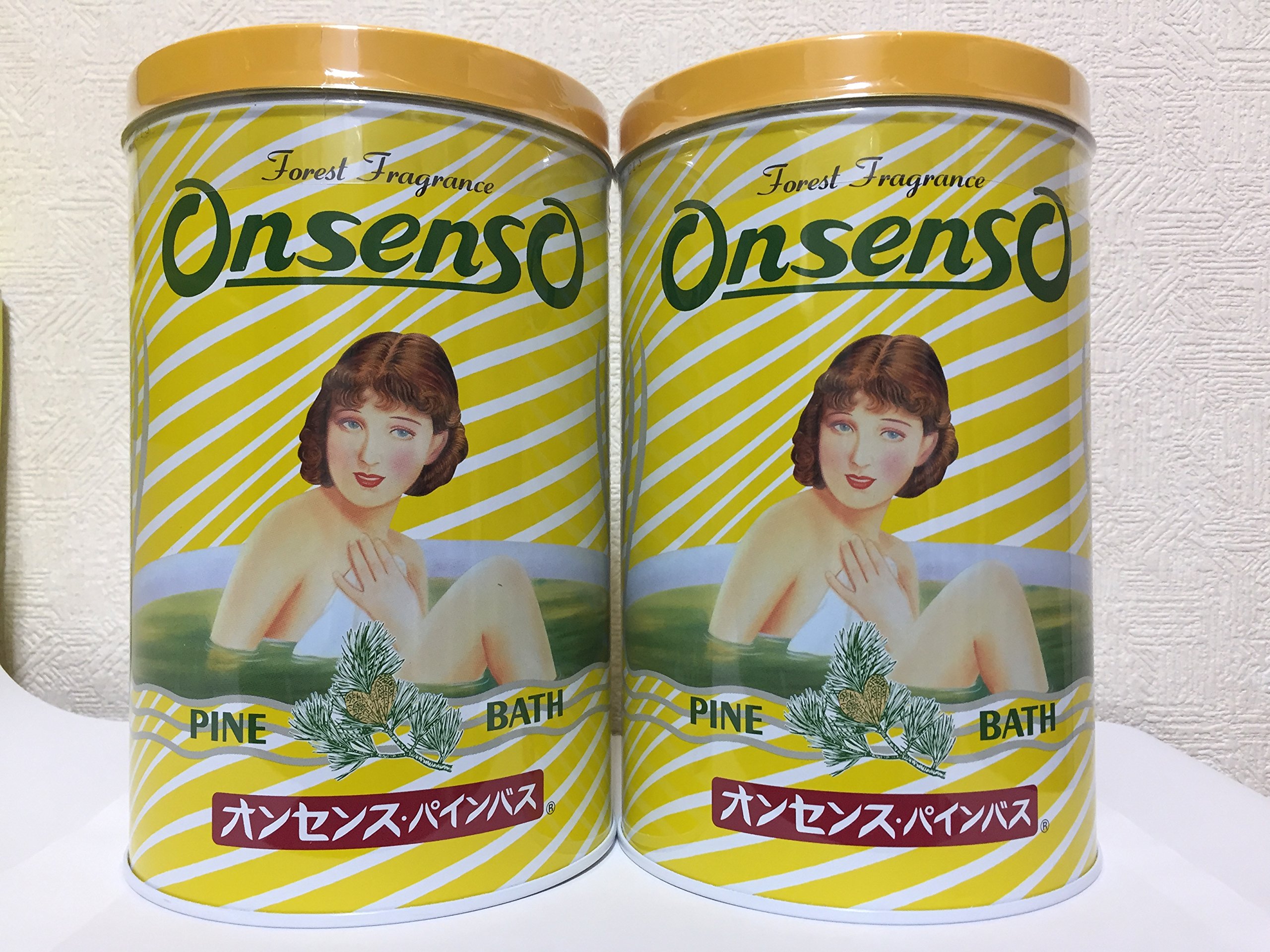 Amazon | オンセンス パインバス 2.1k 【2 缶セット】 | バスソルト 通販