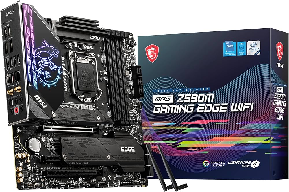 Amazon | MSI MPG Z590M GAMING EDGE WIFI マザーボード Micro-ATX