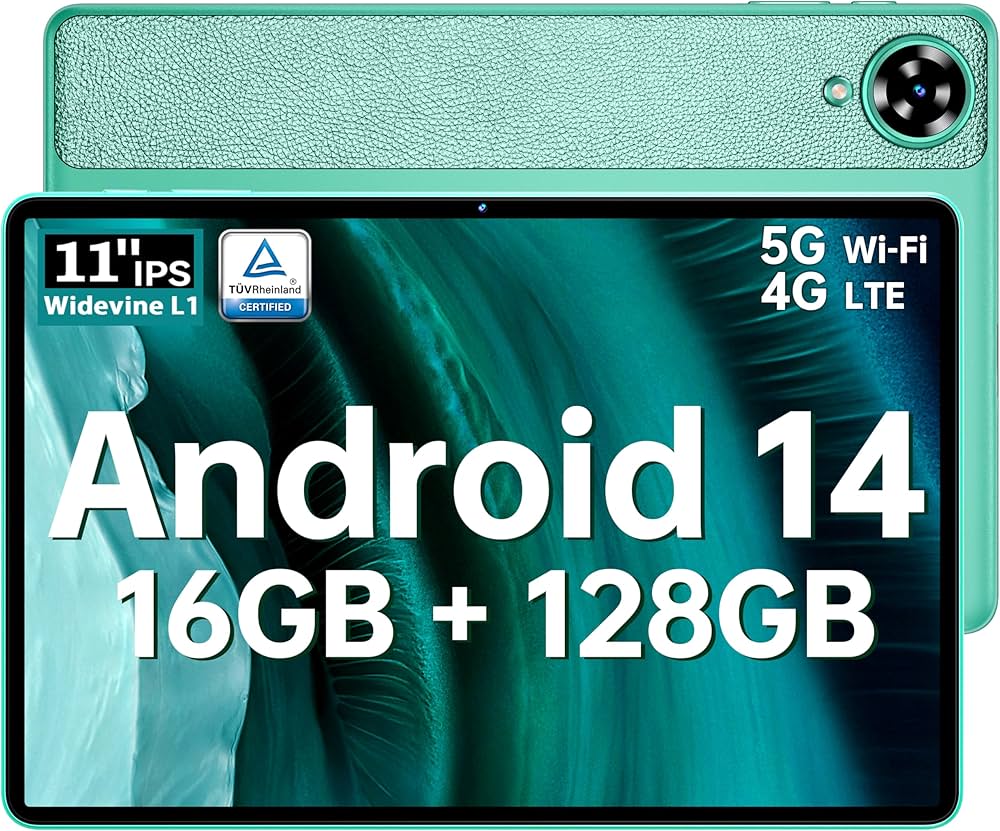 OUKITEL OT11 Android Tablet 11 Inch - 8000mAh Android 14 Tablet