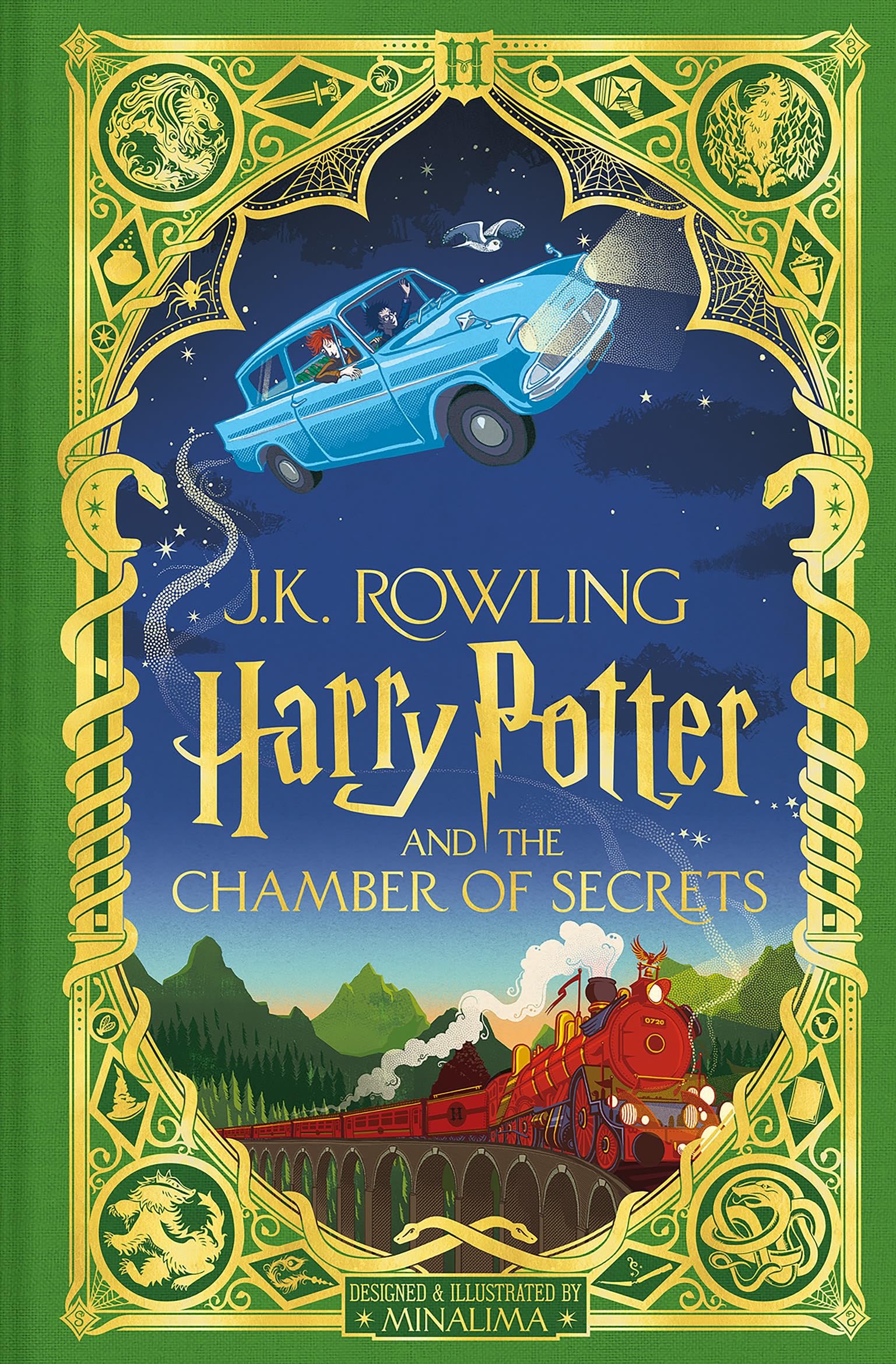 Amazon | Harry Potter and the Chamber of Secrets: MinaLima Edition