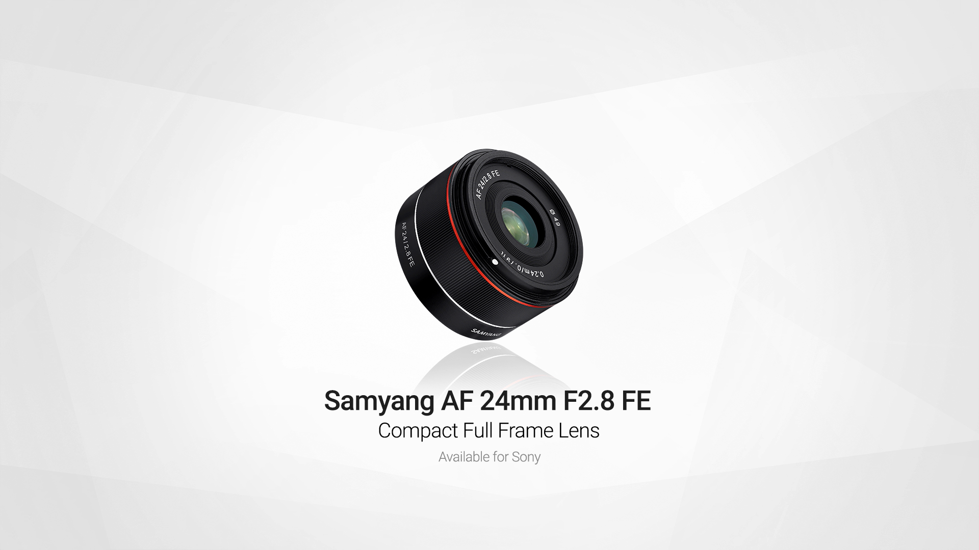 Amazon.co.jp: SAMYANG 単焦点広角レンズ AF 24mm F2.8 FE ソニーαE用