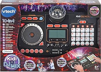 Amazon.com: VTech Kidi DJ Mix (Black), Toy DJ Mixer for Kids with