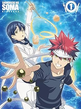 Amazon.co.jp: 食戟のソーマ 弐ノ皿 1 Blu-ray : 松岡禎丞, 種田梨沙