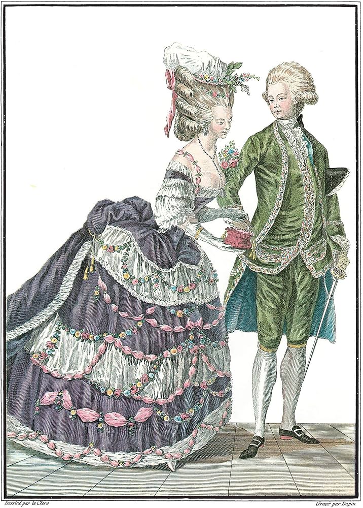 Amazon | Eighteenth-Century French Fashion Plates in Full Color