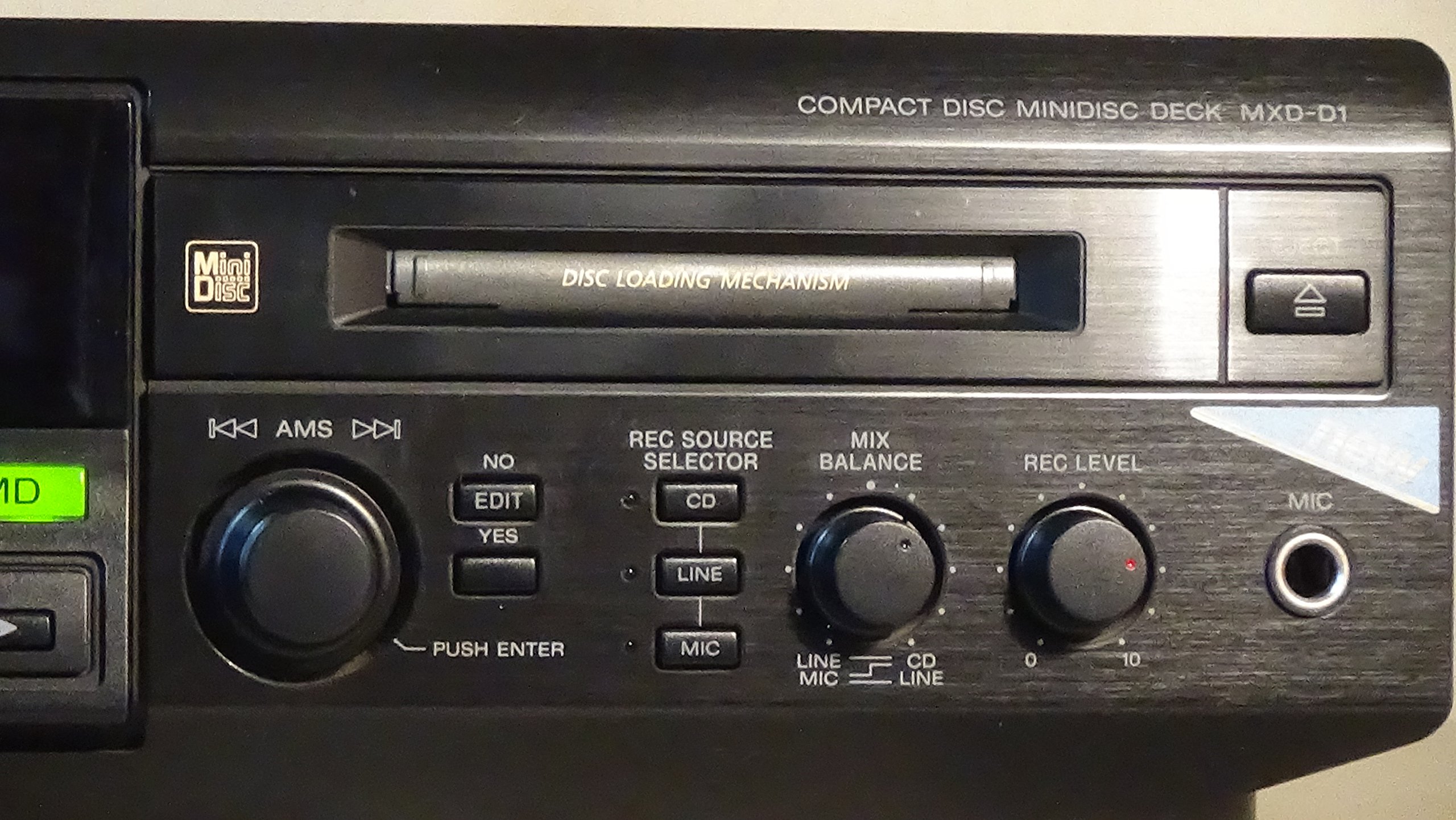 Amazon | SONY ソニー MXD-D1 CD/MDデッキ 単体コンポ MDLP非対応