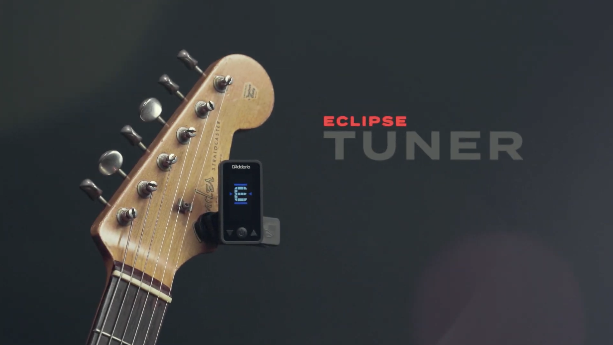 Amazon.com: D'Addario Eclipse Headstock Clip On Guitar Tuner, PW