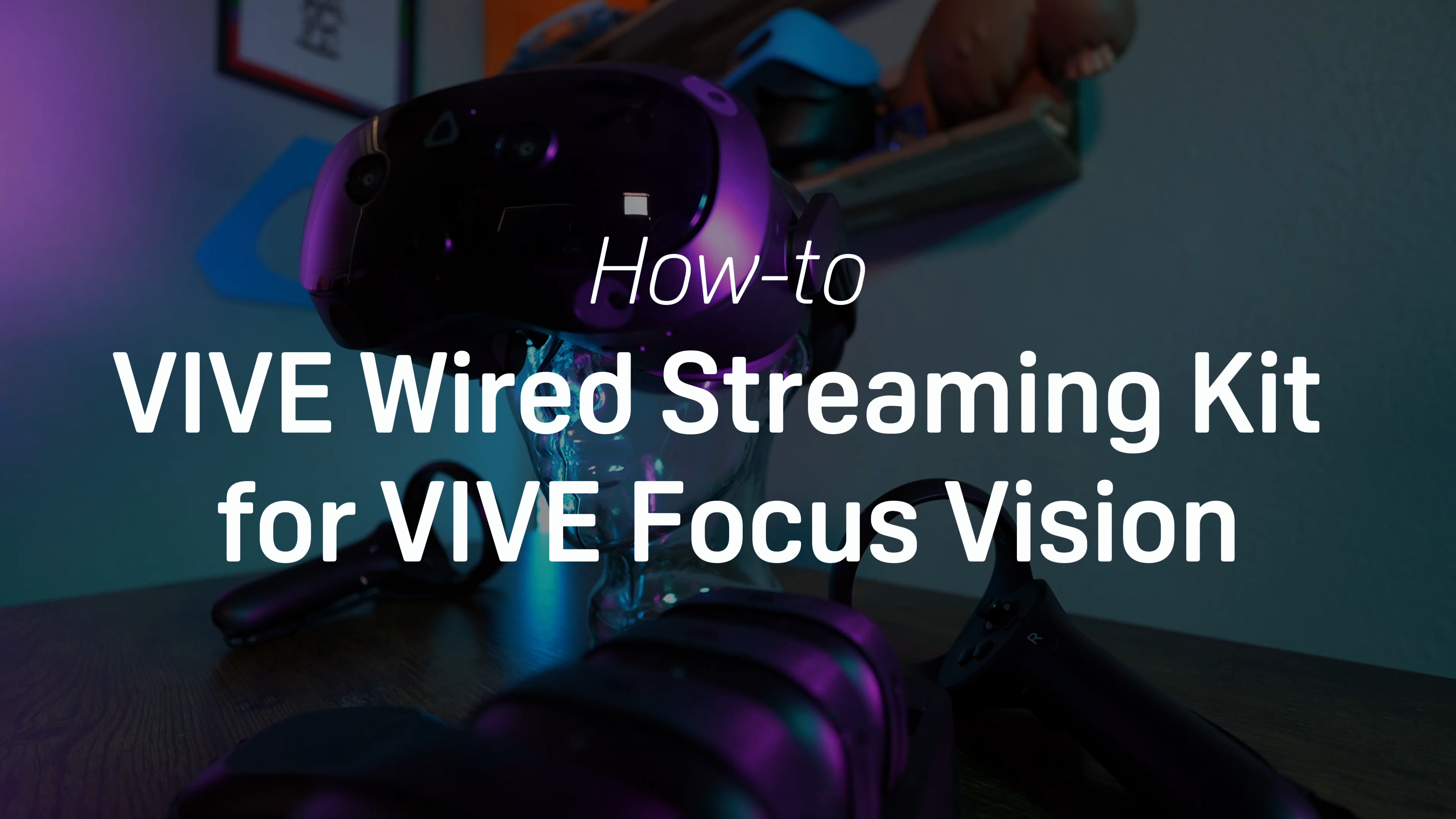 Watch How to - Wired Streaming Kit for VIVE Focus Vision on Amazon