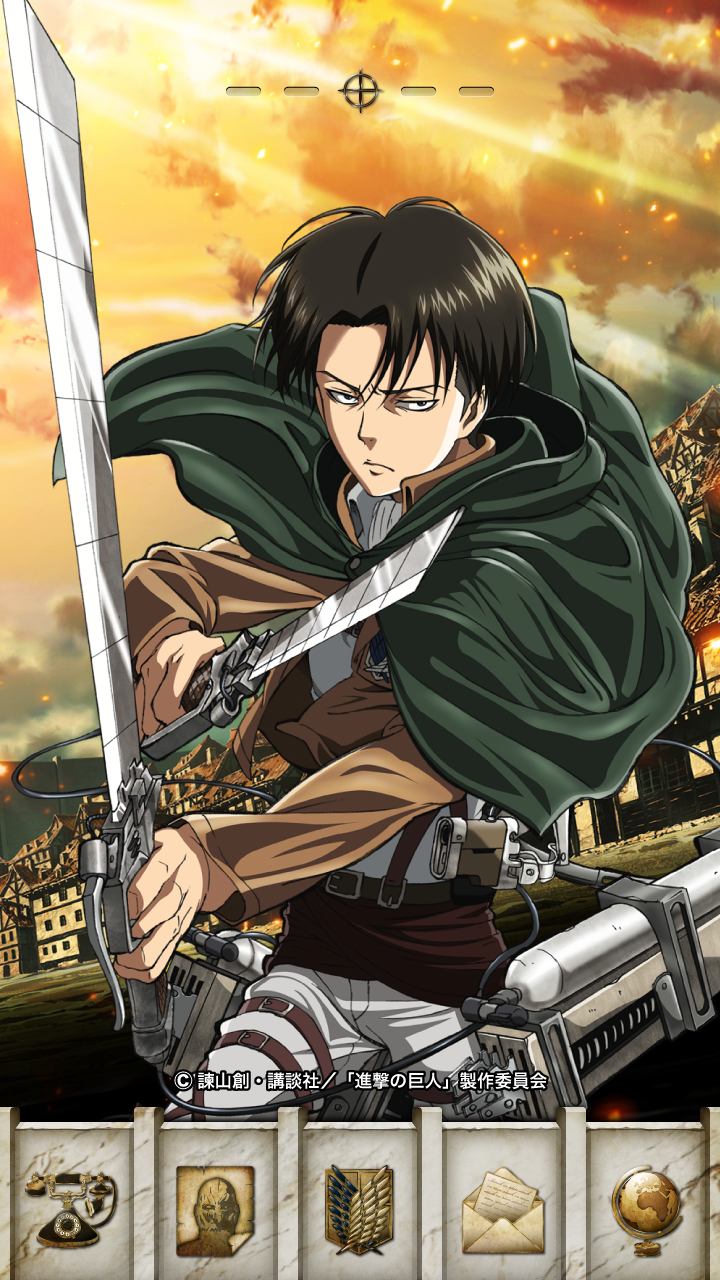 進撃の巨人-調査兵団きせかえ-リヴァイ-【無料】 - App on Amazon Appstore