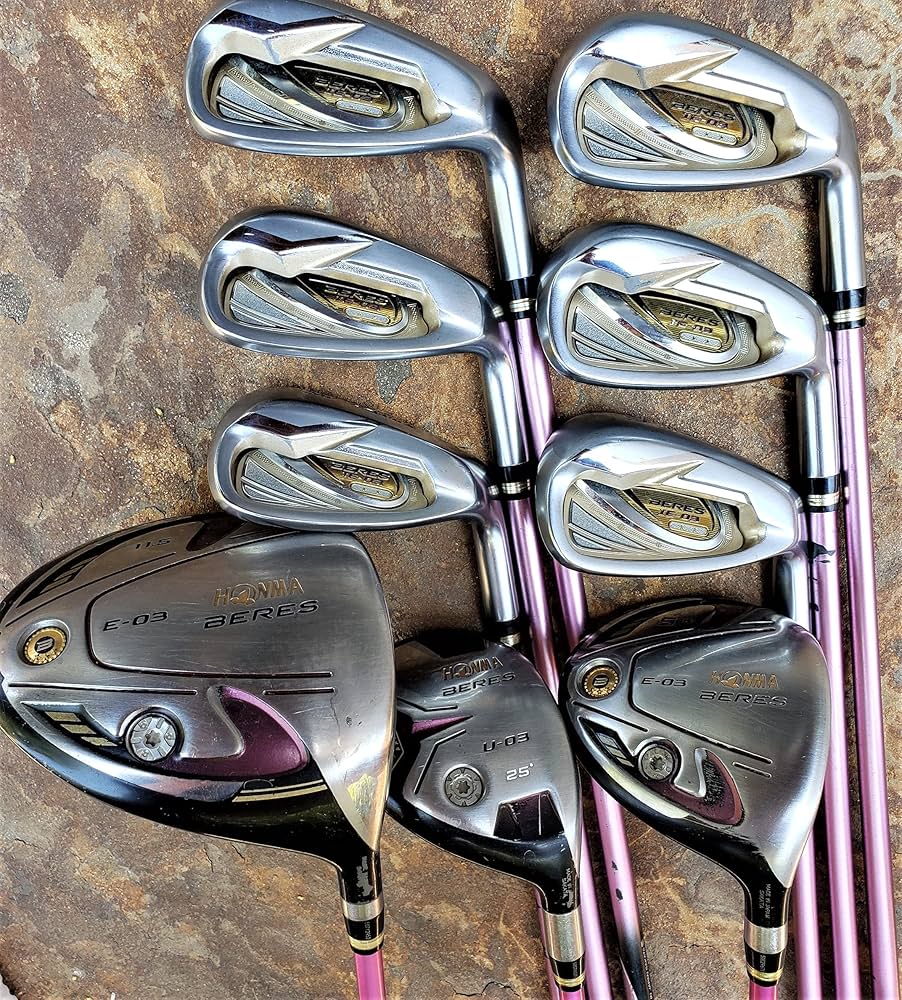 Amazon | HONMA レディース Beres アイアンセット RH 7-11 グラフ