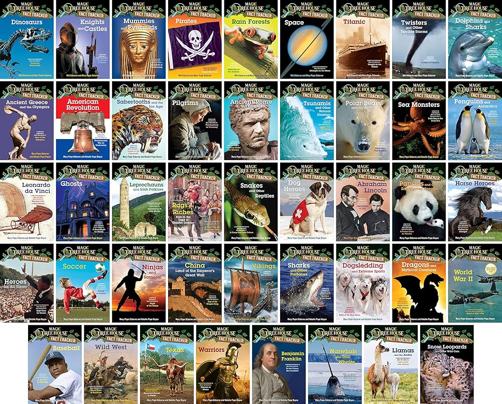 Magic Tree House Fact Trackers Series Complete 44 Book Collection