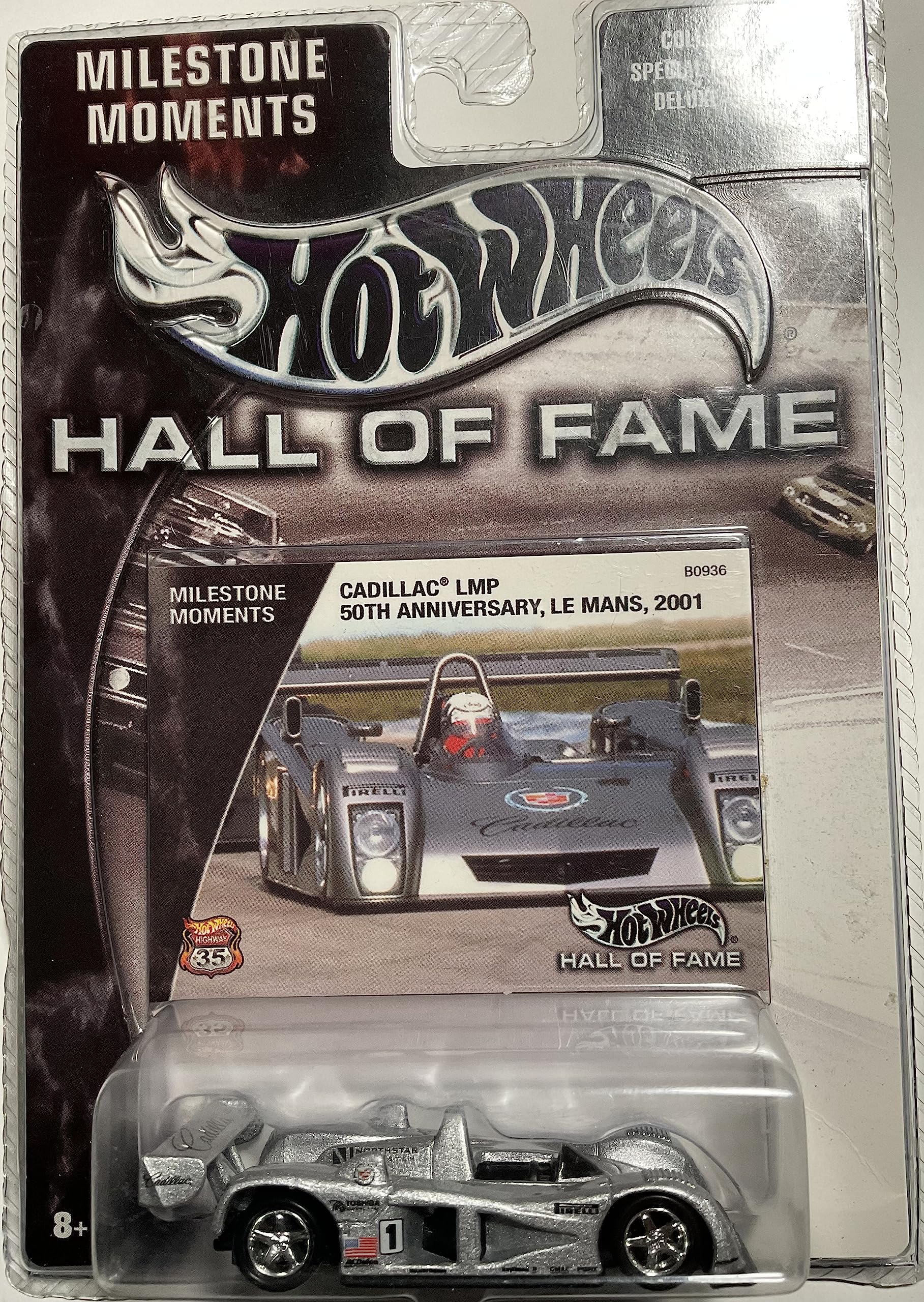 Amazon | Hot Wheel 1/18 キャデラック ル・マン (シルバー レース