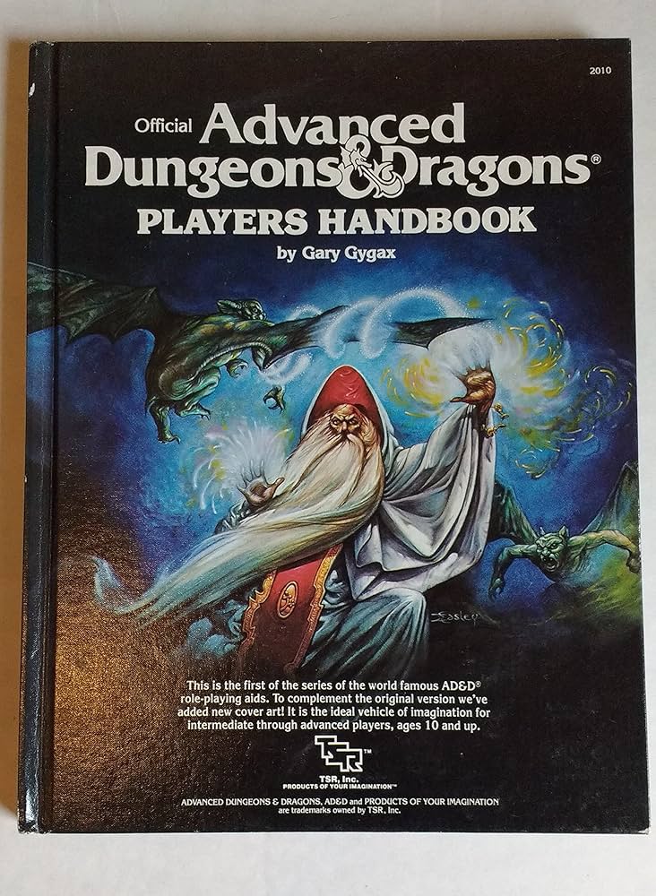 Dungeons and Dragons : Players Handbook: Gygax, Gary