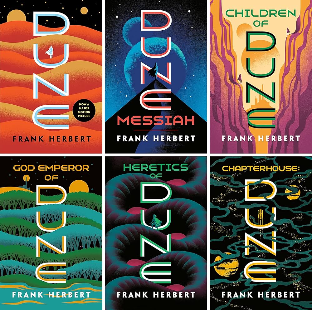 Dune Complete Series Set, 6 Books (Trade Paperback): Frank Herbert