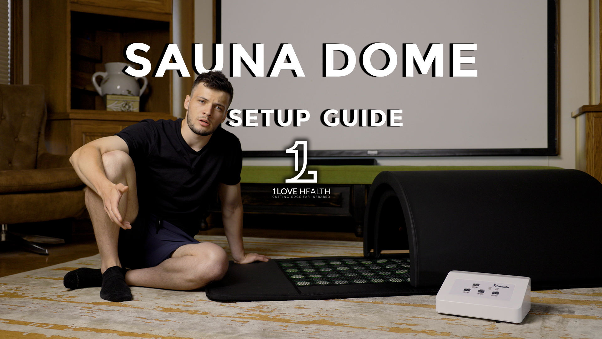 Amazon.com : 1Love Luxor Pro XL Far Infrared Sauna Dome | White