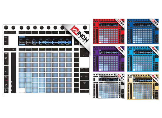 12INCH SKINZ】「Ableton / PUSH2」をお好みのカラーにカスタム！国内