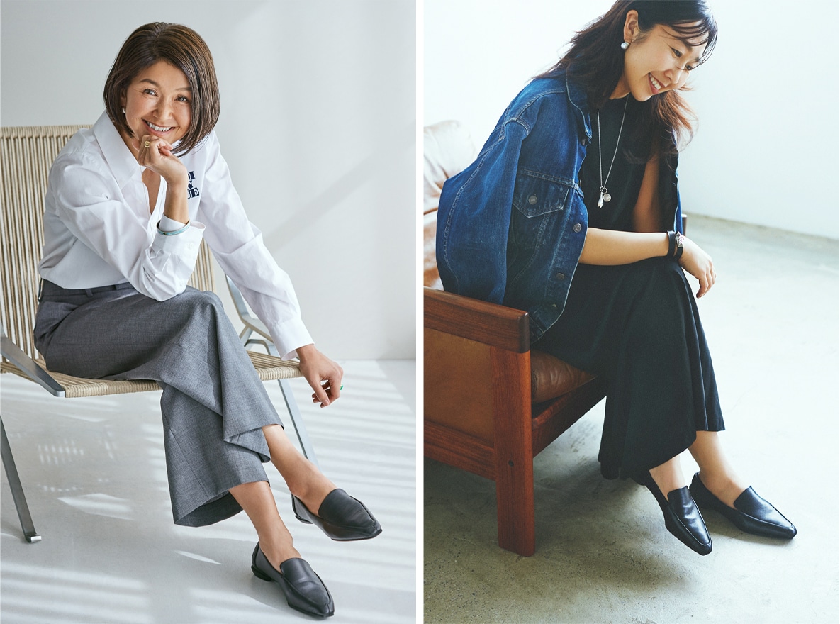 シーセイ再販】ありそうでなかった洗練された上品なローファー。履いて