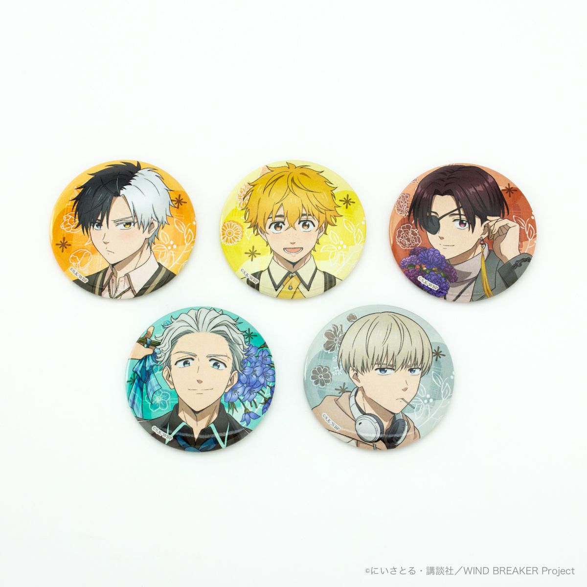 n-buna 「月を歩いている」 缶バッジ 全4種コンプリートセット n-buna