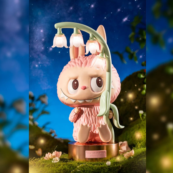 The Monsters Labubu Flower Lamp Unending Love Art Toy Figure by