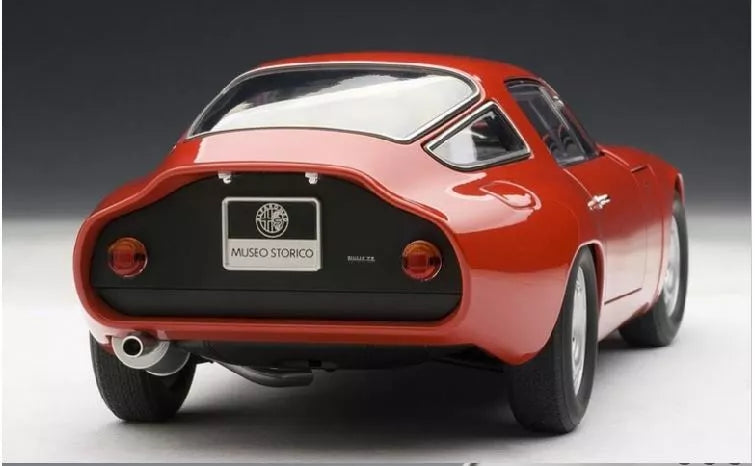 Autoart 1:18 ALFA ROMEO TZ 1963 Zagato Red – MiniAuto Diecast Models