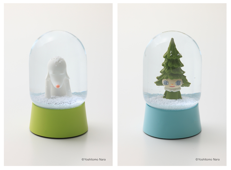 青森県立美術館】奈良美智の美術館グッズが販売開始。スノードームで