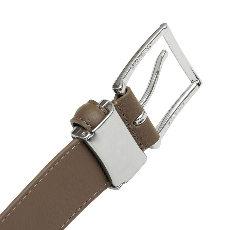 カーフ レザー アジャスタブルベルト トープ – MINIMAL WARDROBE