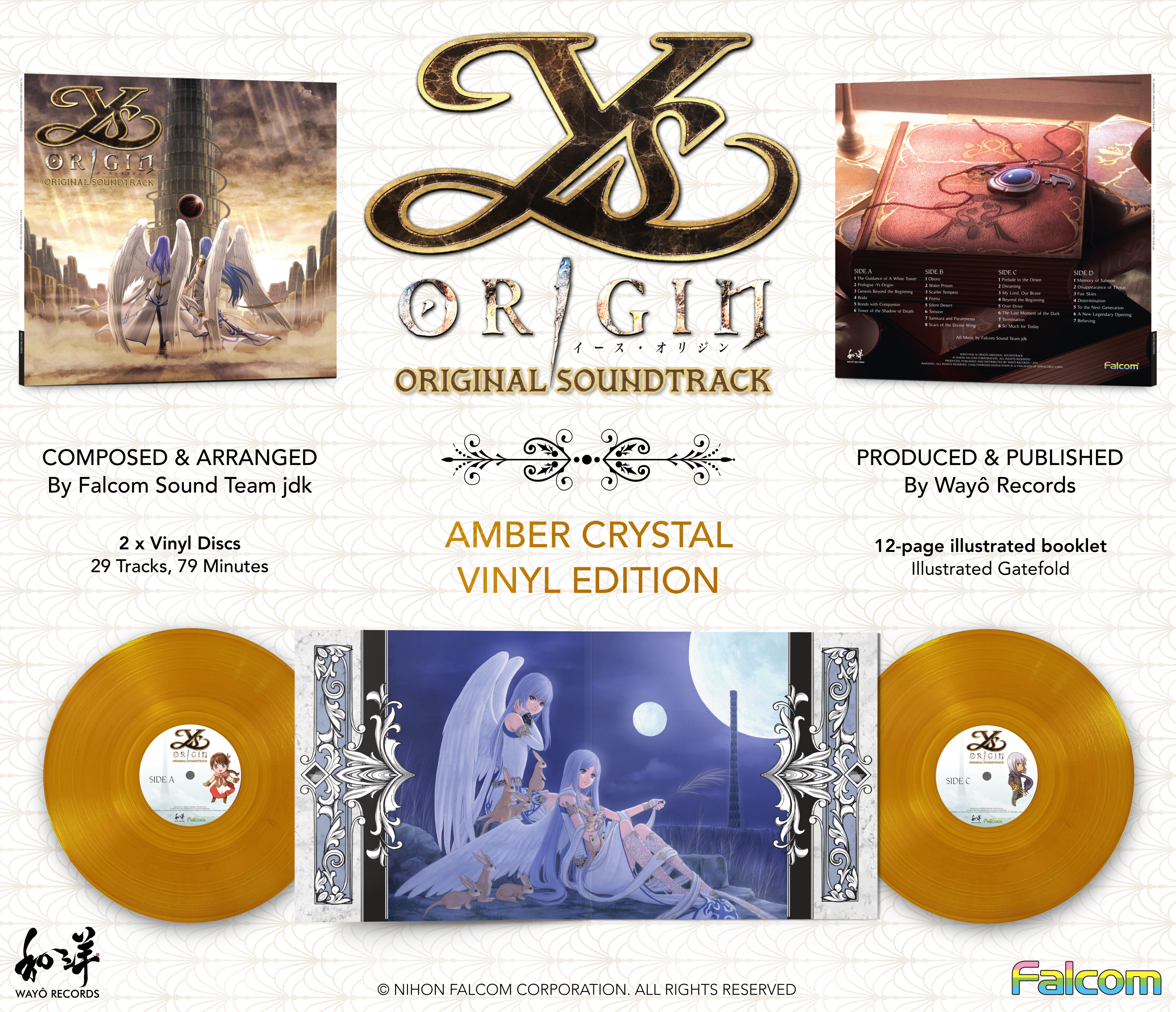 Ys Origin (Original Soundtrack) – Miniwax
