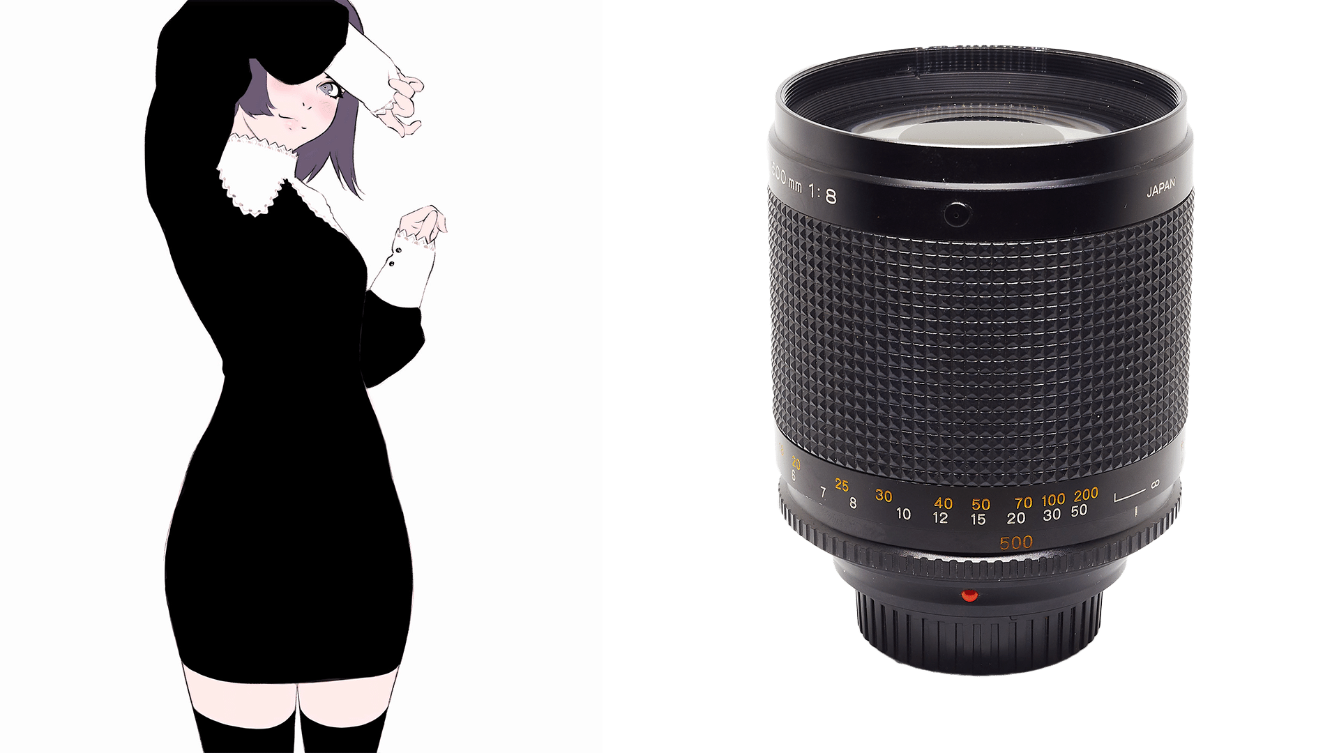 Minolta MD 500mm 1:8.0 RF tests and review - Lens QA Works