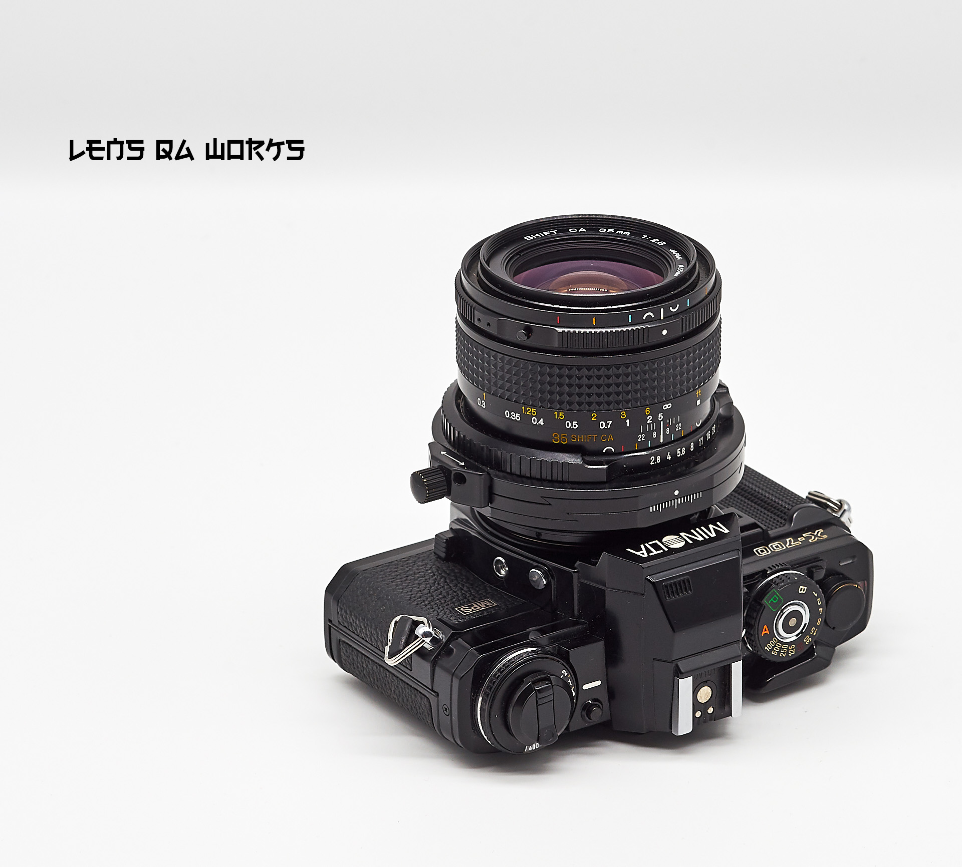 Minolta MD 35mm 1:2.8 Shift CA tests and review - Lens QA Works
