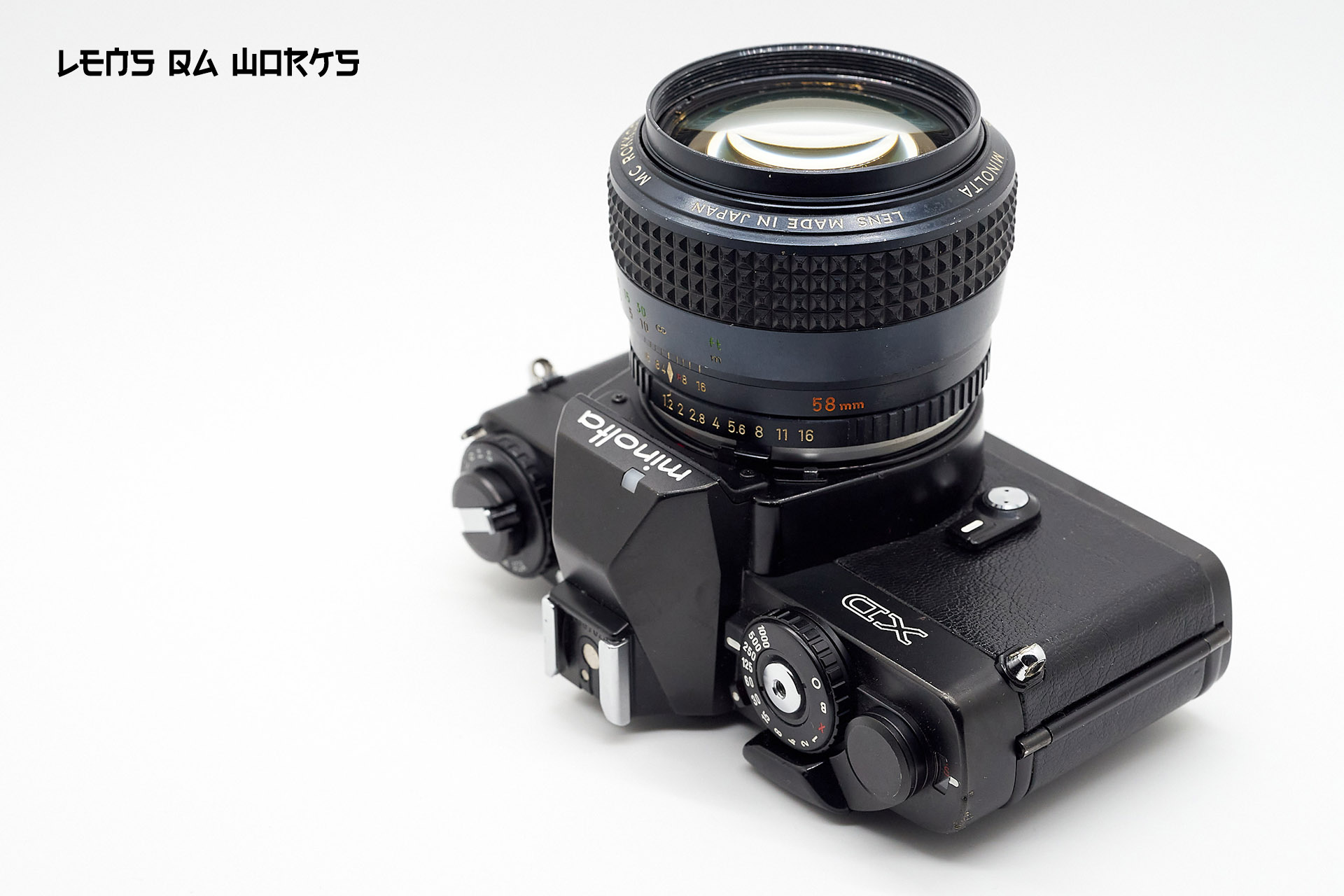 MC Rokkor PG 58mm 1:1.2 - MC-X - Lens QA Works