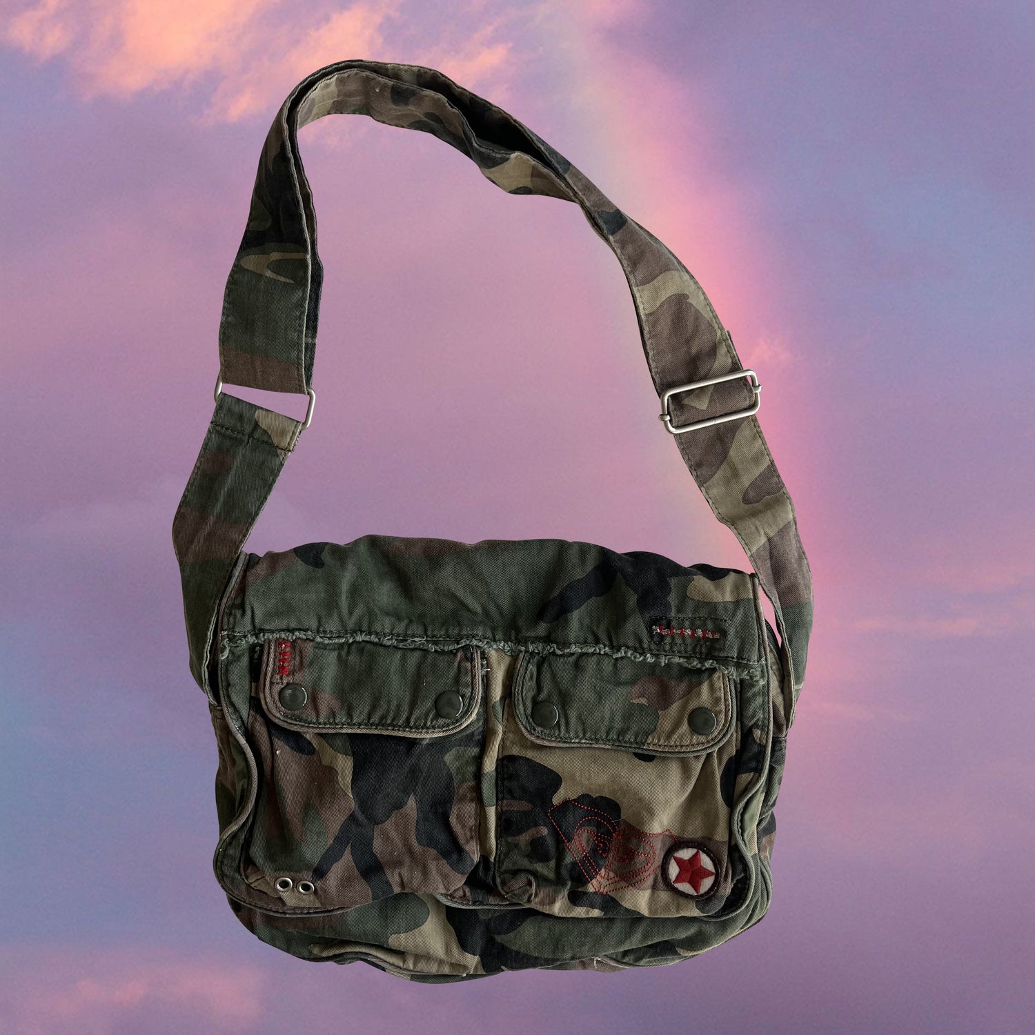 00s DIESEL archive grunge shoulder bag 00s archive DIESEL sholder