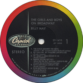 Capitol Label Variations (in its early era) | microgroove.jp