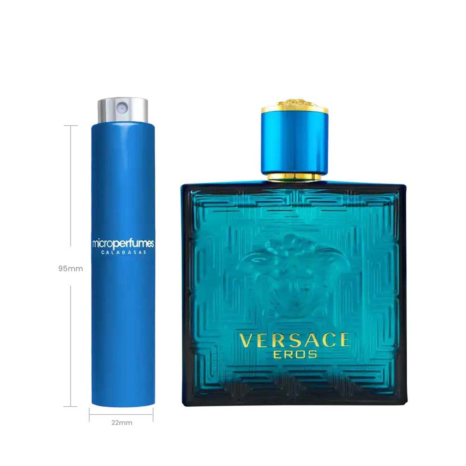Eros by Versace Eau de Toilette Travel Spray for Men