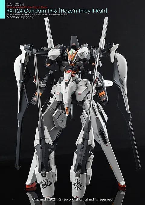 HG] A.O.Z RX-124 GUNDAM TR-6 ［Haze'n-thley II-Rah］- Decal Only