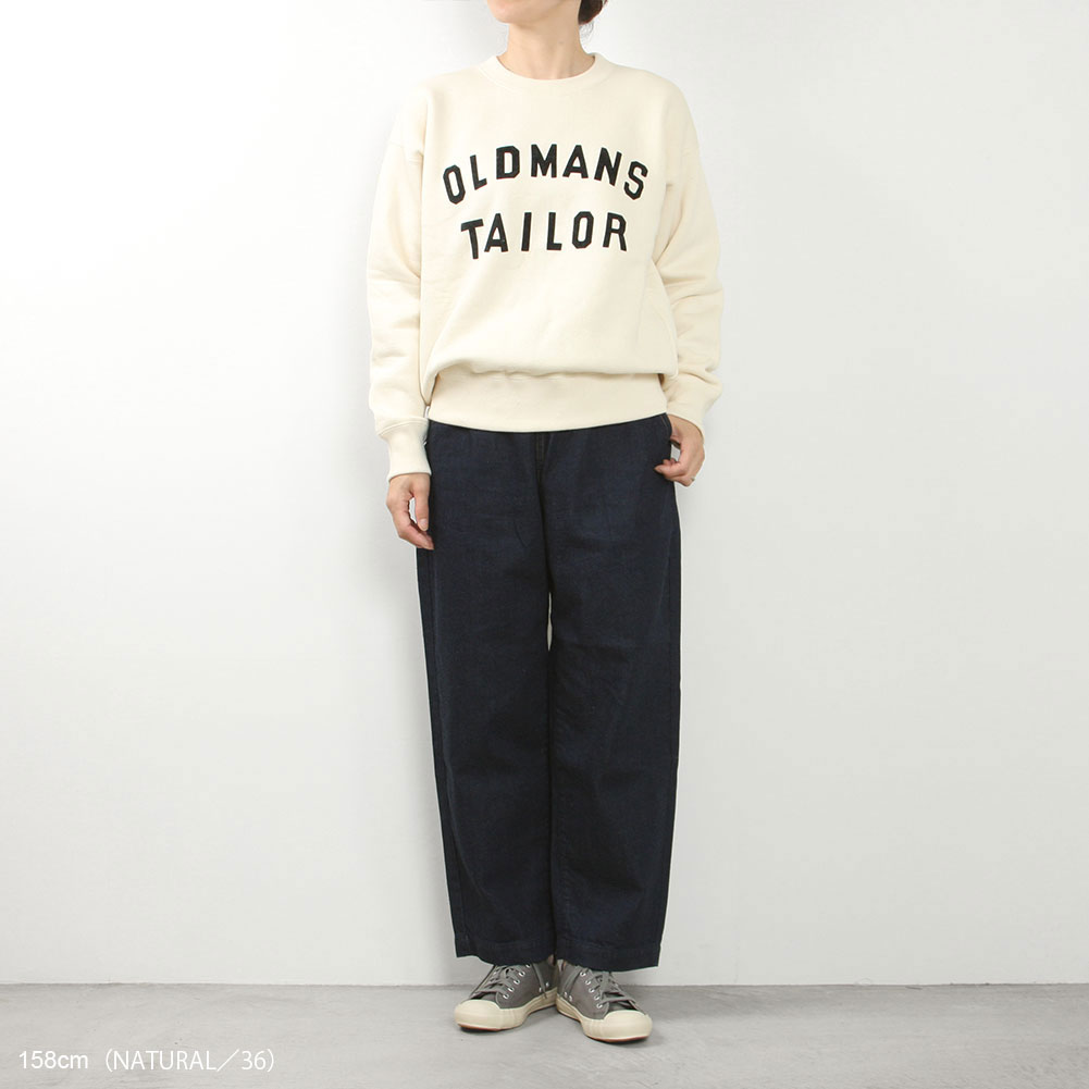 OLDMANS TAILOR[オールドマンズ テーラー]OMT PRINT CREW SWEAT NO