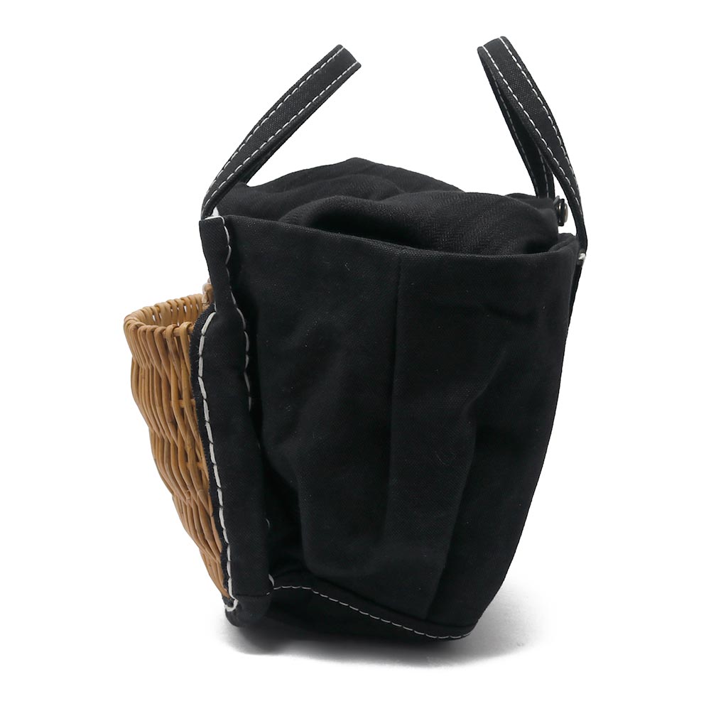 eb・a・gos[エバゴス]キャンバス・カゴポケット付きトート 15516