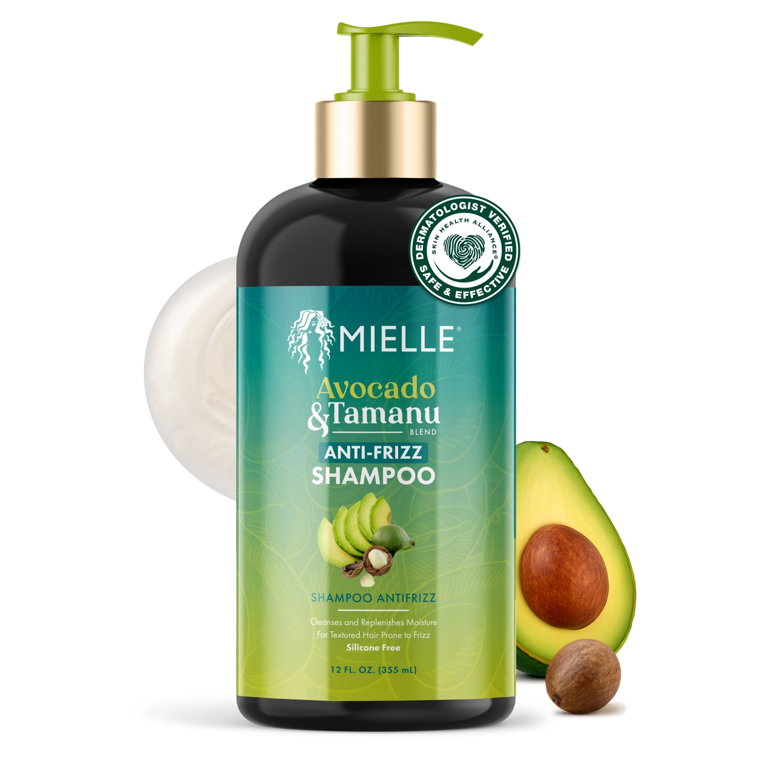 Avocado & Tamanu Anti-Frizz Shampoo – MIELLE