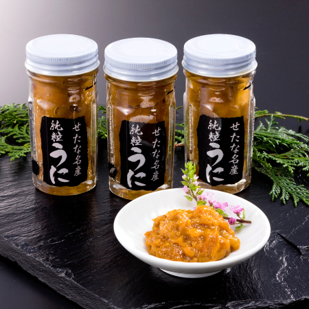 斉藤漁業＞純粒うに瓶60g×3 | 北海道せたな町 | 三越伊勢丹ふるさと納税