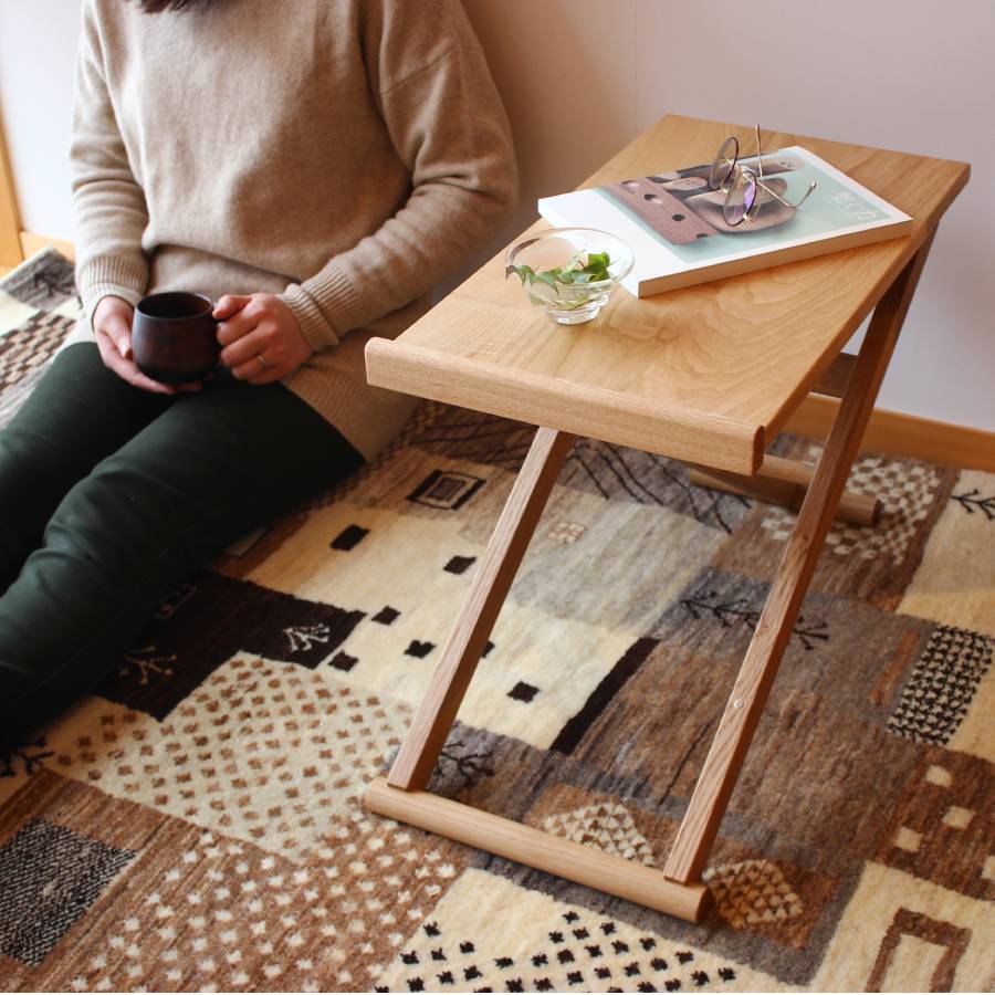 オークヴィレッジ＞折りたたみサイドテーブル | 岐阜県高山市 | 三越