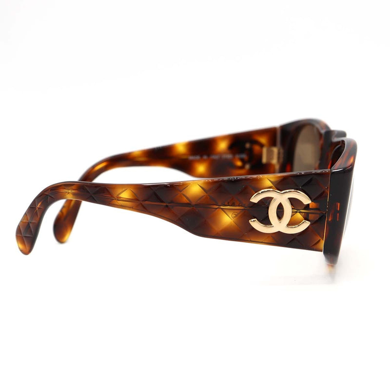 CHANEL シャネル サングラス 01450 91235 べっ甲柄 度なし ブラウン系