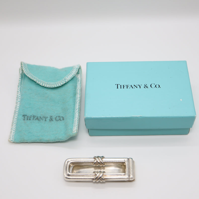 TIFFANY&Co ティファニー マネークリップ シグネチャー シルバー 925