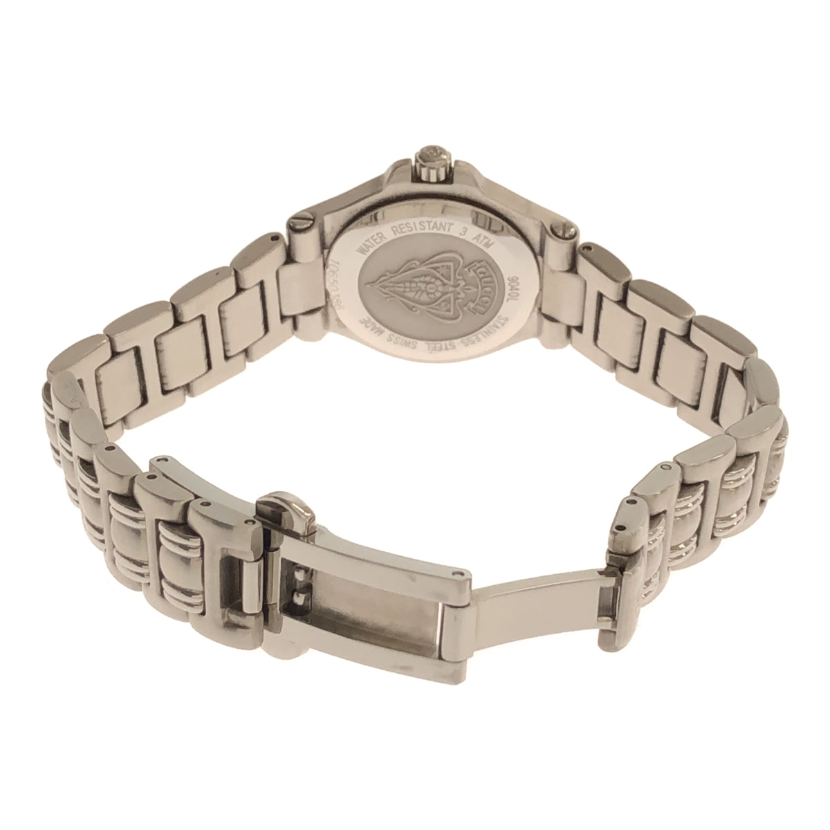 腕時計 GUCCI グッチ 9040L シルバー文字盤 クォーツ QZ デイト 2023年