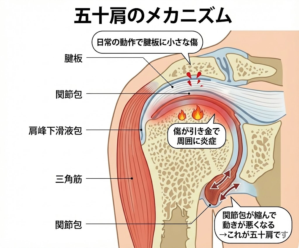 五十肩・四十肩（肩関節周囲炎） | 三国ゆう整形外科|大阪市淀川区阪急