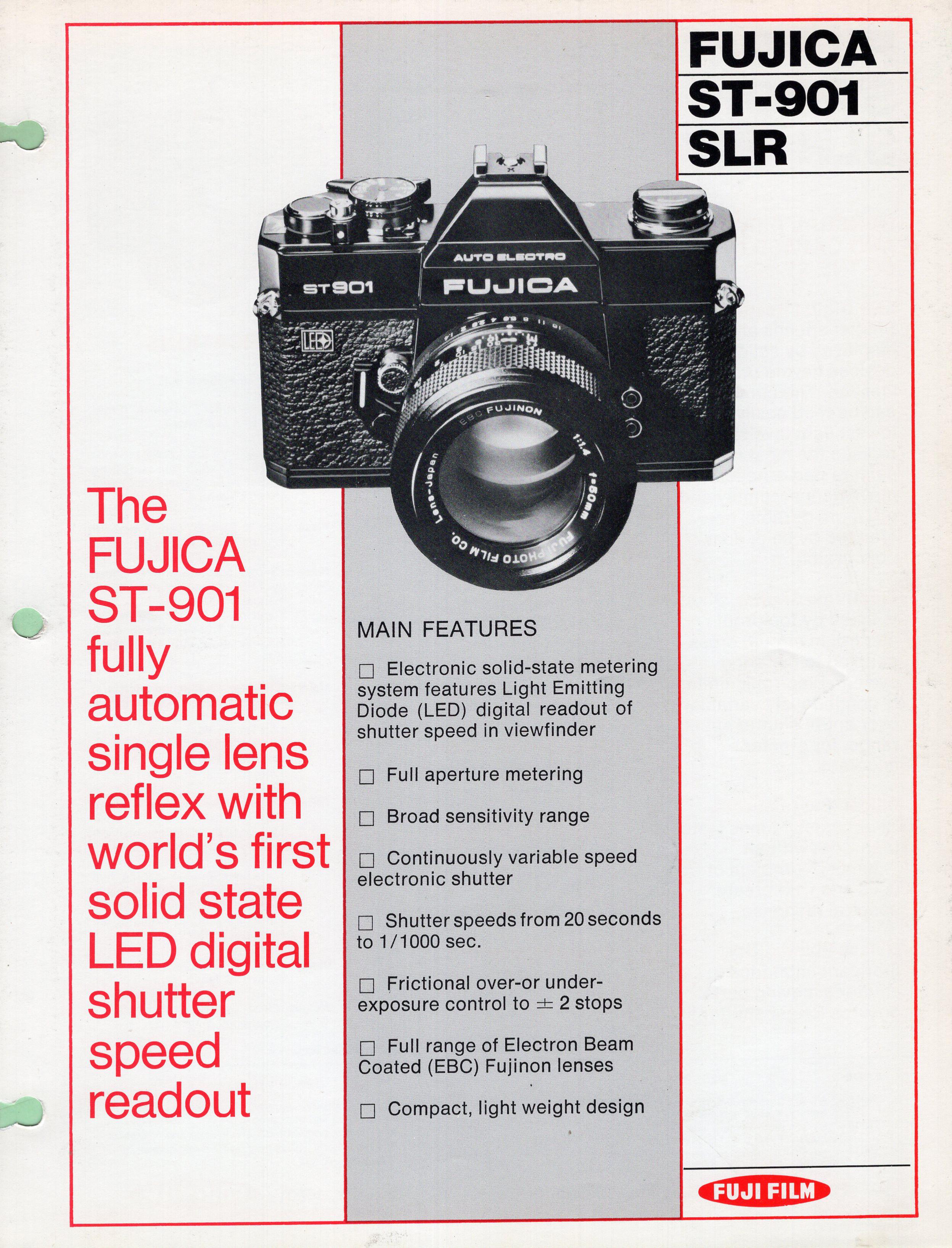Fujica ST901 (1974) – mike eckman dot com
