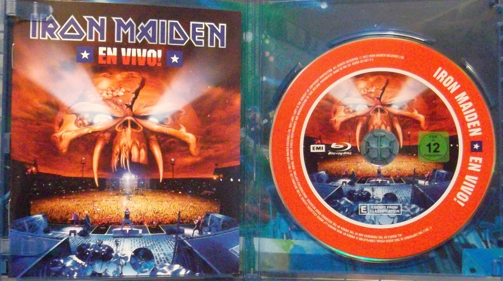 REVIEW: Iron Maiden – En Vivo! (2012 CD, blu-ray) | mikeladano.com