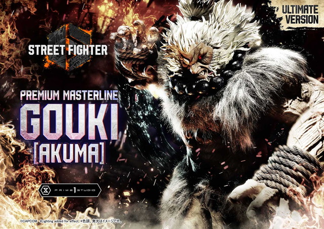 瞬獄殺のポーズも！『ストリートファイター6』の「豪鬼」を1/4スケール