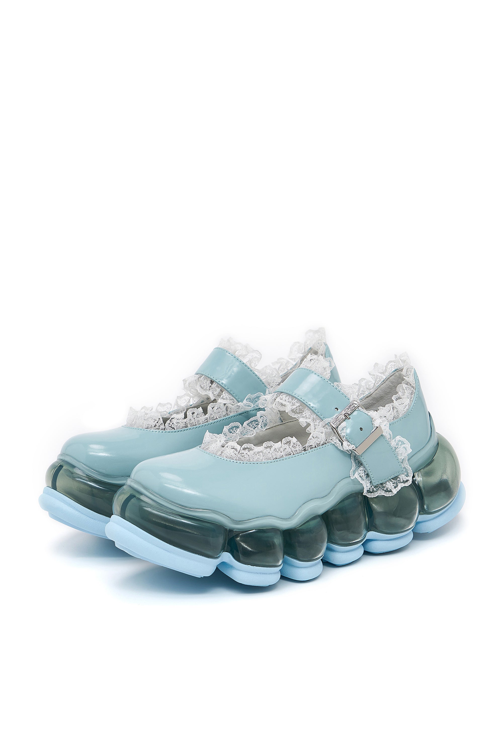 New Jewelry Mary Jane Lace / Gray | MIKIOSAKABE & JennyFax