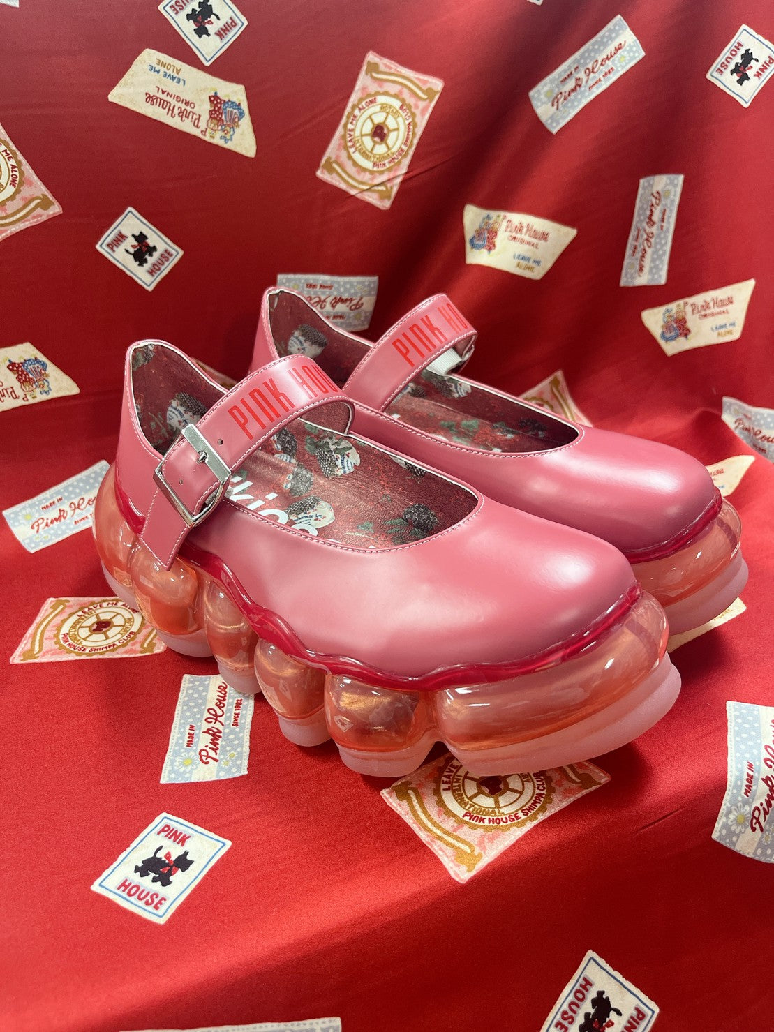 New “Jewelry” Mary Jane / Pink / PINK HOUSE × MIKIOSAKABE