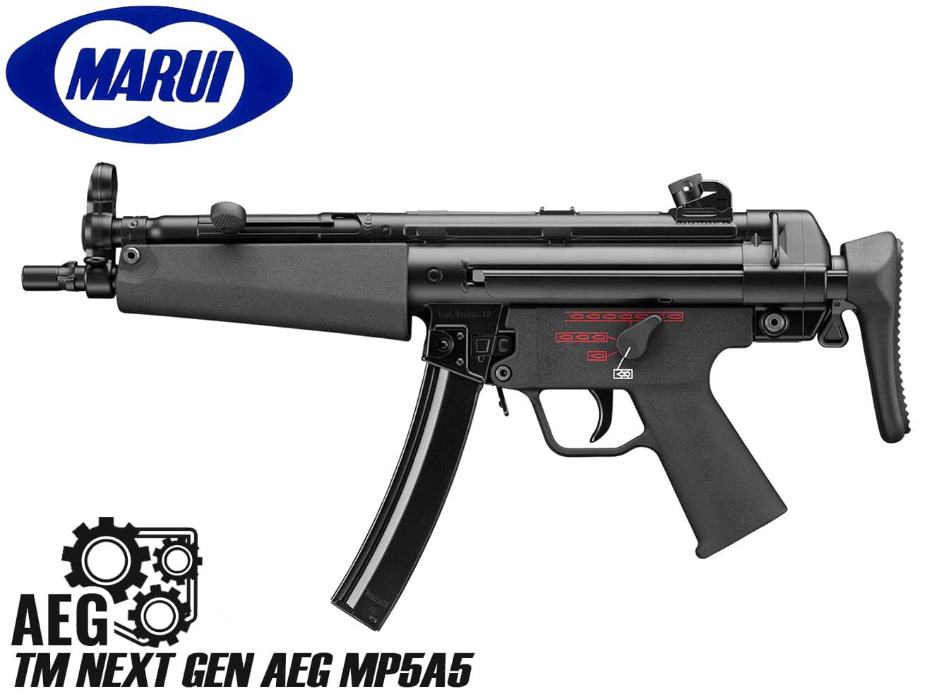 東京マルイ 純正 次世代電動ガン MP5用 72連マガジン | ミリタリー