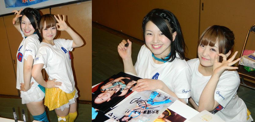 アクトレスガールズ秋田集結まなせゆうな&安納サオリ組ラスト！大舘